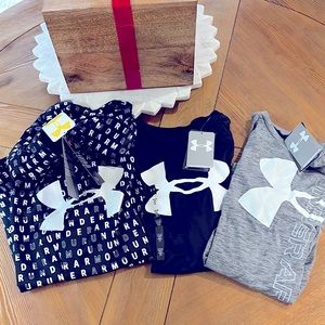 Lot of 2 Tshirts and a Sweatshirt. Brand new with tags.